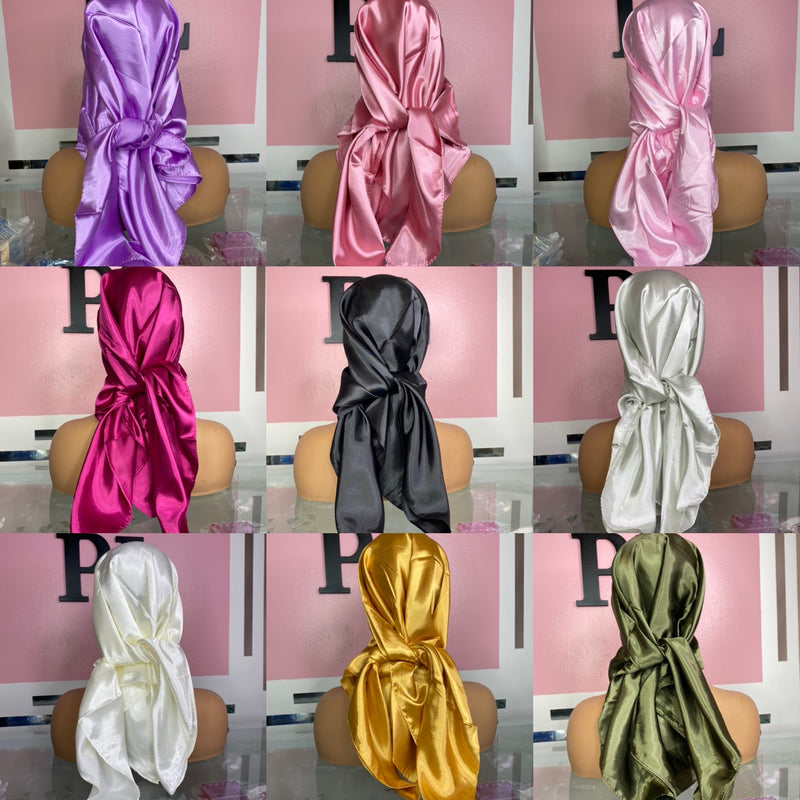 Satin Scarfs - Packaging Gifts