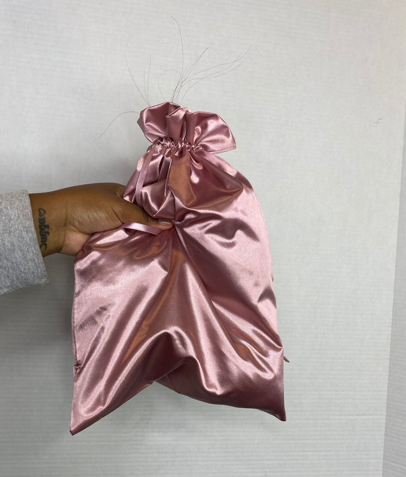 Satin Bags - Rose Gold Options